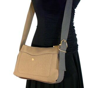 CUYANA Cappucino Recycled Small Crossbody Sling Bag $148